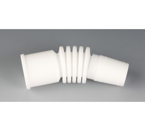 Гофрированная трубка Bohlender NS 29/32, прогиб 40°, PTFE (Артикул H 907-10) Гофрированная трубка Bohlender NS 29/32, прогиб 40°, PTFE (Артикул H 907-10)