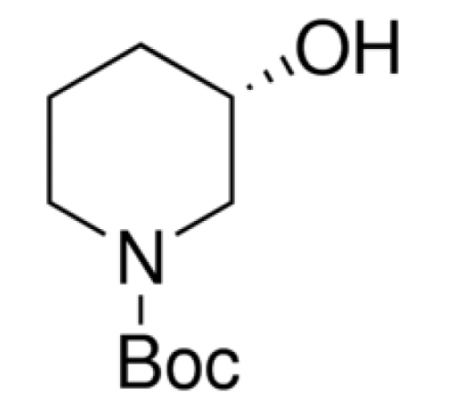 (S)-1-BOC-3-гидроксипиперидин, 97%, Acros Organics, 5г