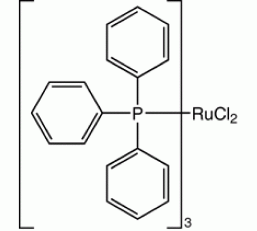 Трис(трифенилфосфин)рутений(II) хлорид, 98%, Acros Organics, 1г