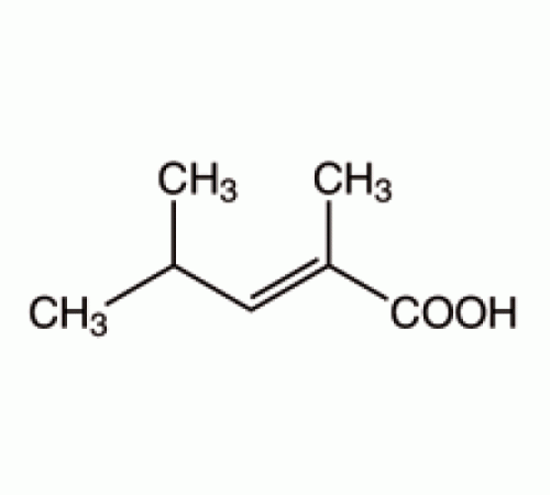 2,4-диметил-2-пентеновой кислоты, преимущественно транс, 99%, 2, Alfa Aesar, 5 г
