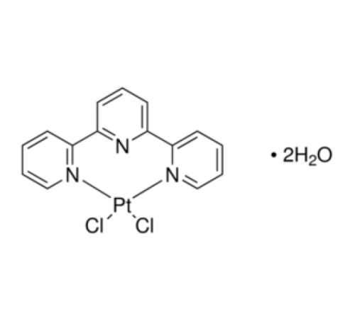 Хлор (2,2 ': 6', 2 "-терпиридин) дигидрат хлорида платины (II) 99,0% (AAS) Sigma 26420