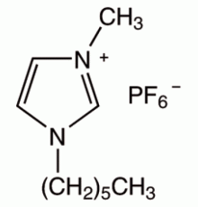 1-гексил-3-метилимидазолиум гексафторфосфат, 99%, Acros Organics, 5г