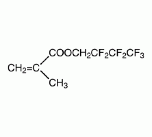 2,2,3,3,4,4,4-гептафторбутил метакрилат, 97%, удар., Alfa Aesar, 5г