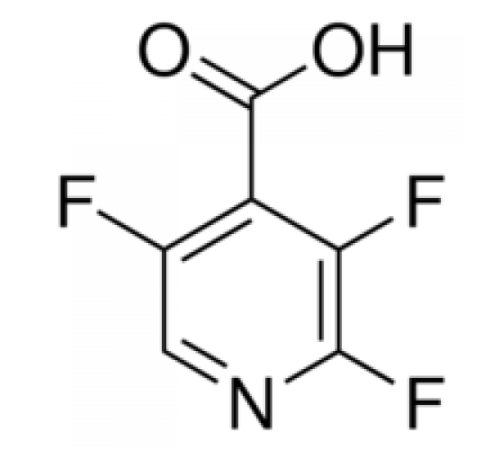 2,3,5-трифторпиридина-4-карбоновой кислоты, 97%, Alfa Aesar, 250 мг
