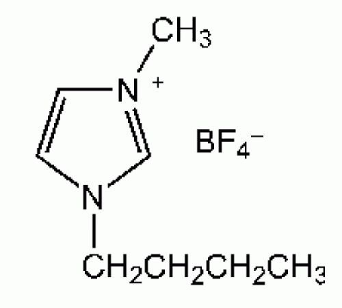 1-бутил-3-метилимидазолиум тетрафторборат, 98+%, Acros Organics, 5г