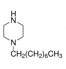 1-н-октилпиперазин, 97%, Alfa Aesar, 250 мг