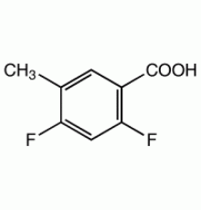 2,4-дифтор-5-метилбензойной кислоты, 98%, Alfa Aesar, 1г