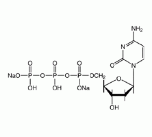 2'-дезоксицитидин-5'-трифосфат динатриевая соль, Alfa Aesar, 250 мг