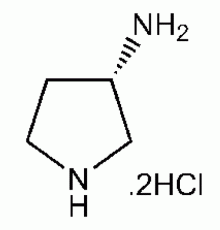 (S) - (+) - 3-аминопирролидин дигидрохлорид, 98%, Alfa Aesar, 250 мг