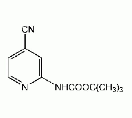 2 - (Boc-амино) -4-цианопиридин, 97%, Alfa Aesar, 1 г