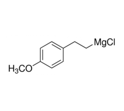 2 - (4-метоксифенил) этилмагний хлорид, 0,25 М в 2-MeTHF, Alfa Aesar, 100 мл