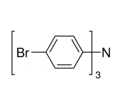 Трис (4-бромфенил) амин, 98%, Alfa Aesar, 50 г