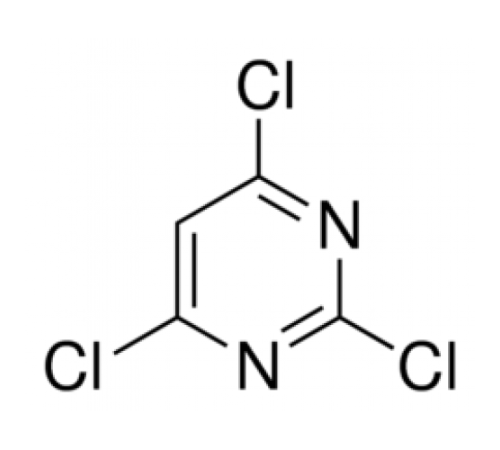 2,4,6-трихлорпиримидин, 99%, Acros Organics, 25г