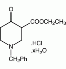1-бензил-3-карбэтокси-4-пиперидон гидрохлорид, 97%, Acros Organics, 100г