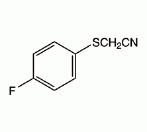 (4-фторфенилтио) ацетонитрила, 97%, Alfa Aesar, 1г