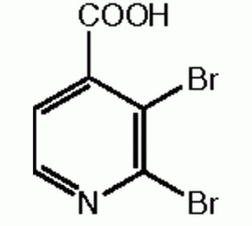 2,3-дибромпиридин-4-карбоновой кислоты, 97%, Alfa Aesar, 1г