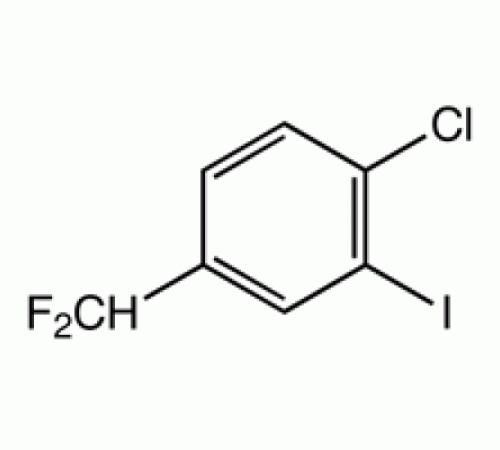 1-Хлор-4-дифторметил-2-иодбензола, 97%, Alfa Aesar, 250 мг