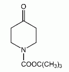 1-Вос-4-пиперидон, 99%, Альфа Аесар, 50 г