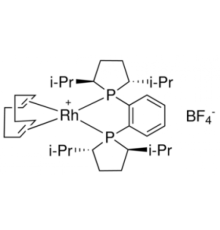 1,2-бис((2R,5R)-2,5-диизопропилфосфоlano)бензол(циклооктадиен)родия(I) тетрафторборат, 97%, Acros Organics, 250мг