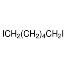 1,6-Дииодогексан, 98%, удар. с медью, Alfa Aesar, 100г