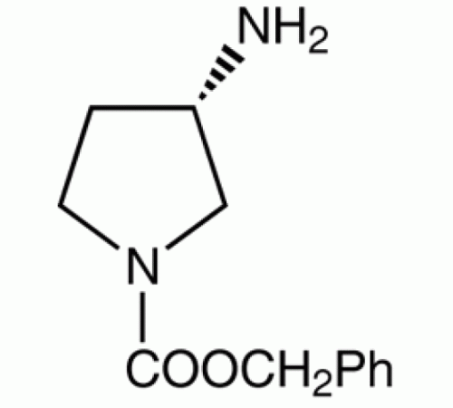 (S) - (+) - 3-амино-1- (бензилоксикарбонил) пирролидин, 96%, Alfa Aesar, 1г