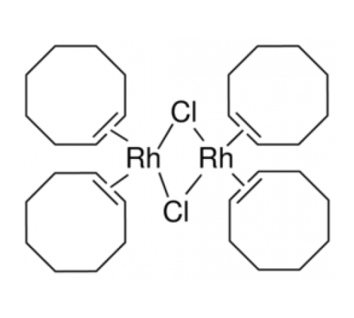 Хлорбис(циклооктен)родия(I) димер, 98%, Acros Organics, 100мг