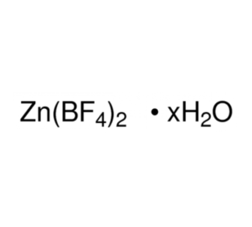 Цинк Тетрафторборат гидрат, Zn 18% мин, Alfa Aesar, 50 г