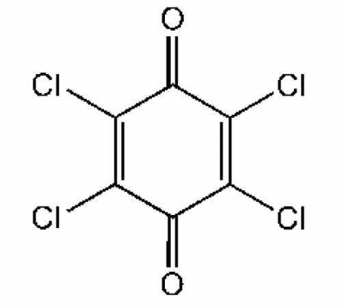 Тетрахлор-p-бензохинон, 99%, Acros Organics, 250г