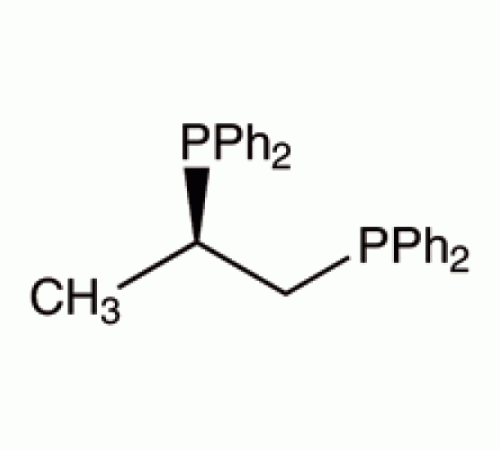 (R) - (+) -1,2-бис (дифенилфосфино) пропан, 98%, 0, Alfa Aesar, 25 г
