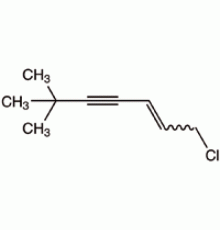 1-Хлор-6,6-диметил-2-гептен-4-ин, СНГ + транс, техно. 90%, Alfa Aesar, 1г