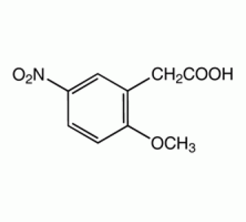 (2-метокси-5-нитрофенил) уксусной кислоты, 97%, Alfa Aesar, 1г