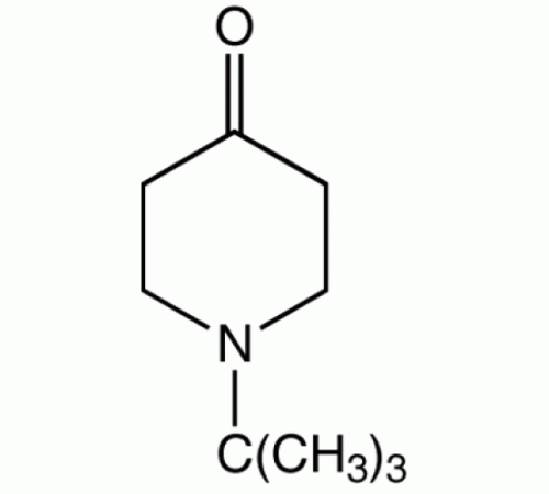 1-трет-бутил-4-пиперидон, 97%, Alfa Aesar, 1г