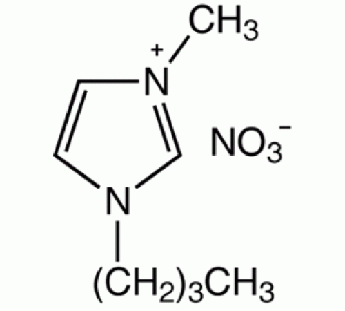 1-н-бутил-3-метилимидазолий нитрат, 95%, Alfa Aesar, 50 г