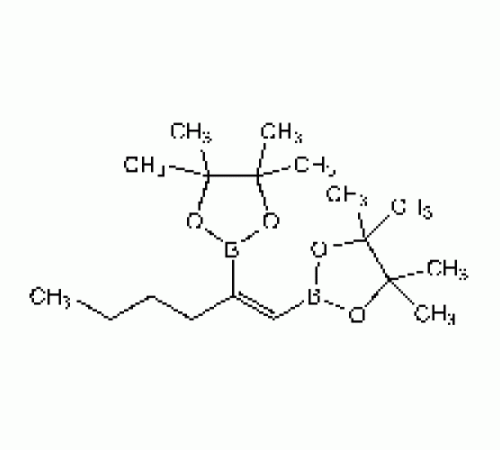(E) -1-гексен-1, 2-бис дибороновая кислота (пинакол) эфир, 98%, Alfa Aesar, 1г