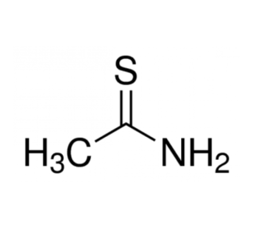 Тиоацетамид, 99+%, ACS реактив., Acros Organics, 500г