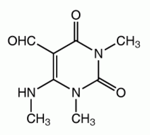 1,3-диметил-6-метиламино-2, 4-диоксо-1, 2,3,4-тетрагидропиримидин-5-карбоксальдегида, 96%, Alfa Aesar, 500 мг
