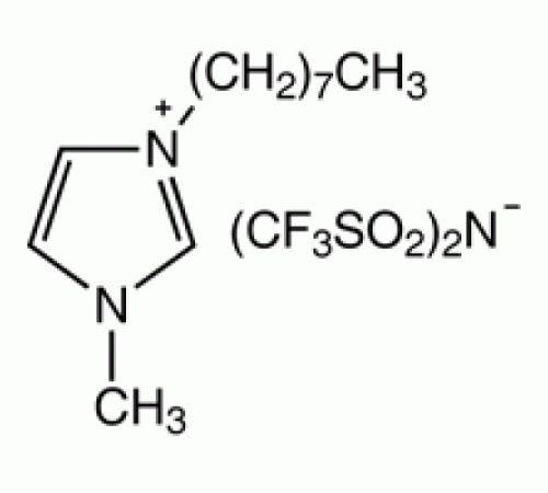 1-метил-3-н-октилимидазолий бис (трифторметилсульфонил) имид, 99%, Alfa Aesar, 25 г