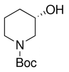 (S)-1-BOC-3-гидроксипиперидин, 97%, Acros Organics, 1г