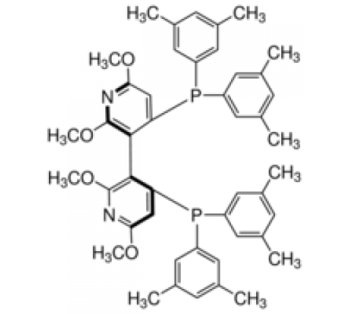 (S) - (-) -2,2 ', 6,6'-тетраметокси-4, 4'-бис (ди (3,5-ксилил) фосфино) -3,3' -бипиридин, 0, Alfa Aesar, 1 г