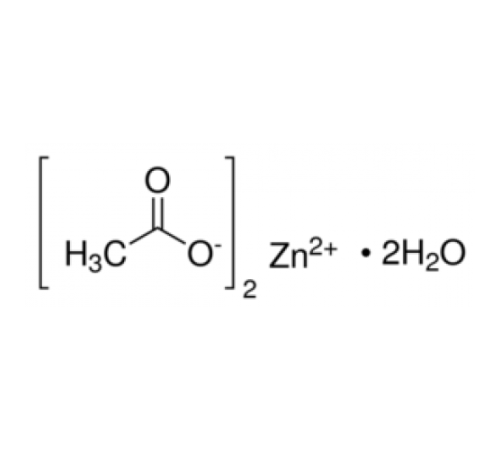 Цинк ацетат дигидрат, 97%, в соответств.с указанными требован. USp-, Acros Organics, 1кг