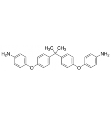 2,2-Бис- [4 - (4-аминофенокси) фенил] пропан, 98%, Alfa Aesar, 25 г