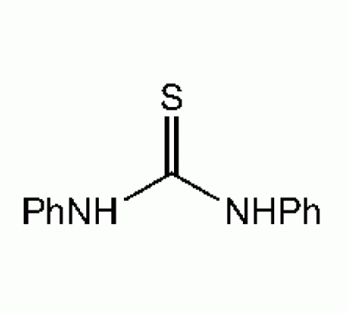 Тиокарбанилид, 98%, Acros Organics, 100г