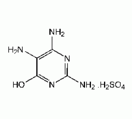 2,4,5-Триамино-6-гидроксипиримидин сульфат, 97%, Alfa Aesar, 100 г