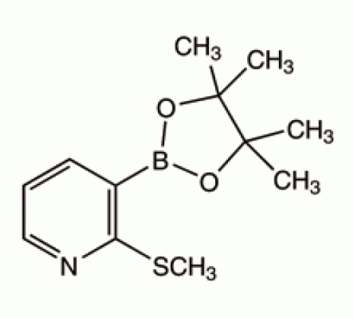 2 - (метилтио) пиридин-3-бороновой кислоты пинакон, 95%, Alfa Aesar, 1г