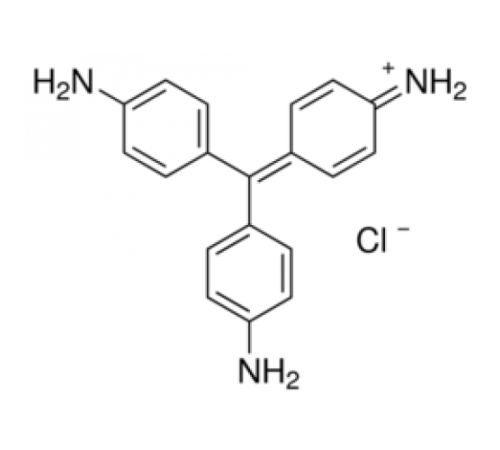 Фуксин хлорид, pure, высокой чистоты биологич., Acros Organics, 100г